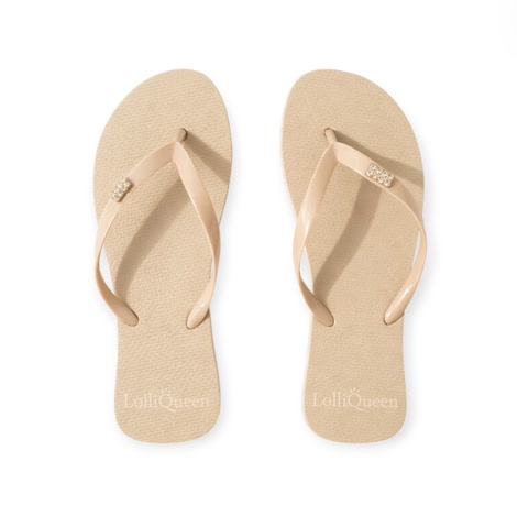 Produktbild 4 på Antwerp - Beige flip-flops i storlek 37/38
