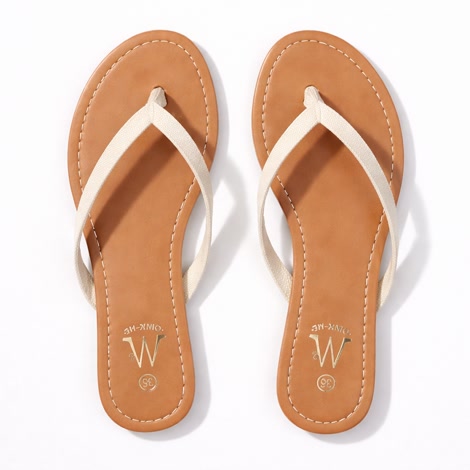 Produktbild 4 på Aten - Brun & Beige flip-flops i storlek 36