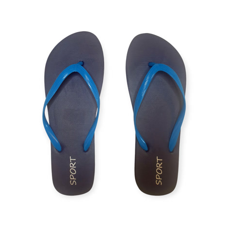 Produktbild 5 på Banjul - Blå flip-flops i storlek 39