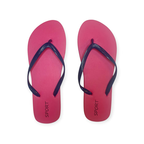 Produktbild 5 på Banjul - Rosa & Blå flip-flops i storlek 37