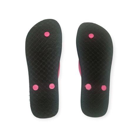 Produktbild 6 på Banjul - Svart & Rosa flip-flops i storlek 36