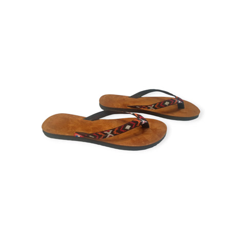 Produktbild 4 på Lima - Brun & Svart flip-flops i storlek 38/39
