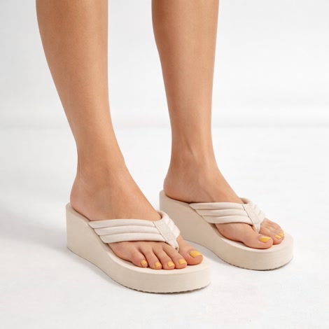 Produktbild 2 på Lissabon - Beige flip-flops i storlek 39