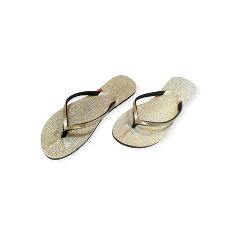 Produktbild 3 på Monaco - Silver flip-flops i storlek 38/39