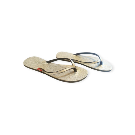 Produktbild 4 på Monaco - Silver flip-flops i storlek 38/39