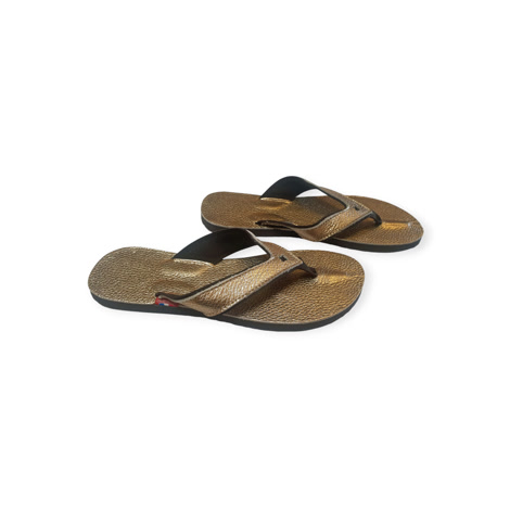Produktbild 4 på Napoli - Guld flip-flops i storlek 38/39