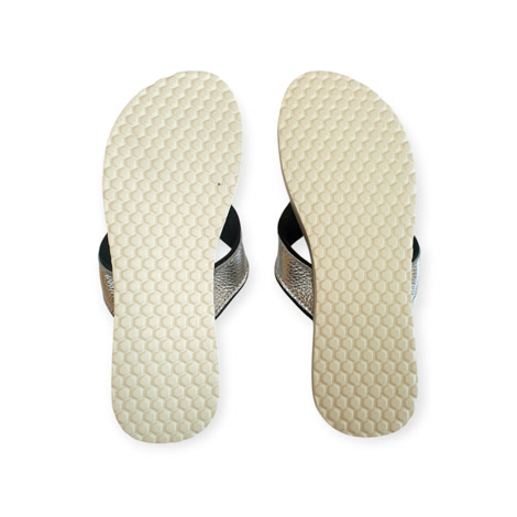 Produktbild 6 på Napoli - Silver flip-flops i storlek 38/39