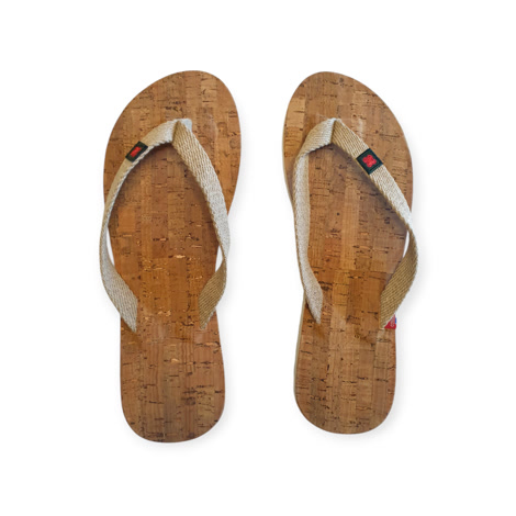 Produktbild 5 på Valencia - Beige flip-flops i storlek 38/39