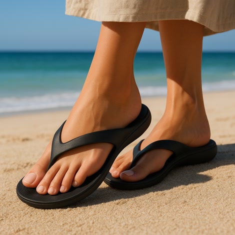 Produktbild 1 på Zanzibar - Svart flip-flops i storlek 36