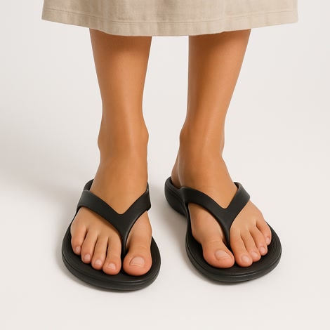 Produktbild 2 på Zanzibar - Svart flip-flops i storlek 36